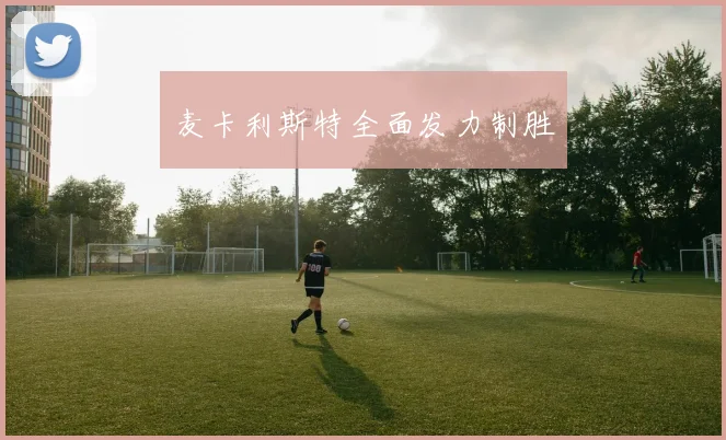 麦卡利斯特全面发力制胜
