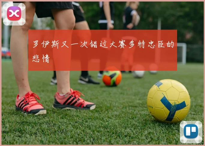 罗伊斯又一次错过大赛多特忠臣的悲情