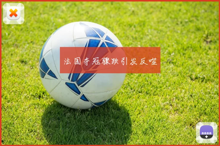 法国夺冠骤跌引发反噬