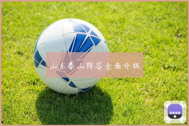 山东泰山阵容全面升级